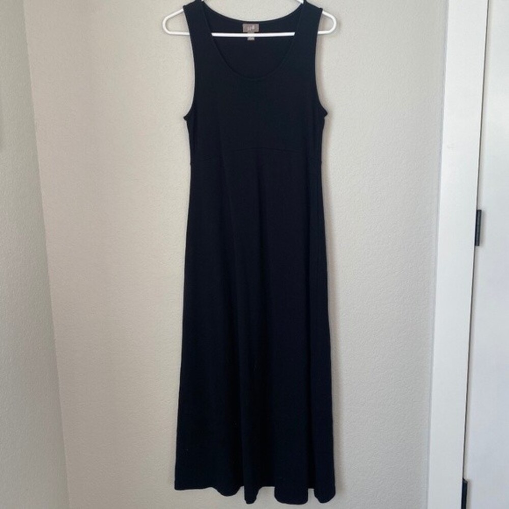 J. Jill Black Sleeveless Maxi Dress - Size Small - EUC